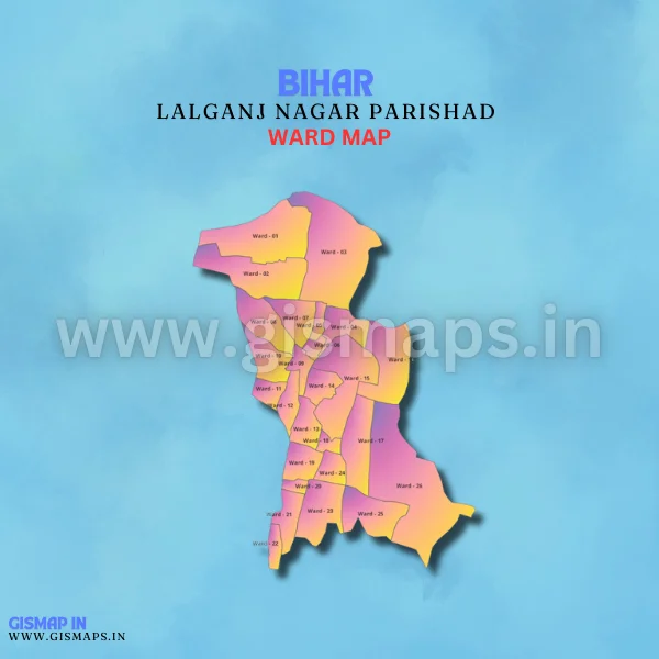 Lalganj Nagar Parishad Ward Map